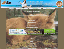 Tablet Screenshot of foxprohistory.org